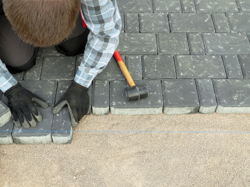Paver Laying