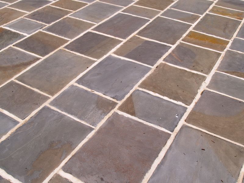 Slate Paver Installation